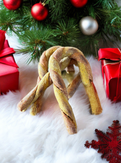 Dog Christmas Candy Canes